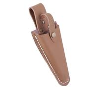 Sécateur avec sac à outils en cuir, poche à boucle et porte-ciseaux pour outils de jardin et de coupe
