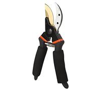 Sécateur de jardin bypass, lame acier SK5, 22 cm | nette et précise, ressort à faible effort, poignée ergonomique antidérapante, compact et léger