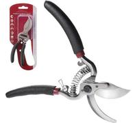 Sécateur de jardin léger, 148 g, ergonomique, lame de type bypass, coupe jusqu'à 20 mm