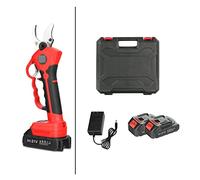 Sécateur électrique, 0~32mm 21V batterie sécateur électrique arbre fruitier ciseaux électriques sans fil efficace réglage de la taille d'ouverture à 3 arrêts