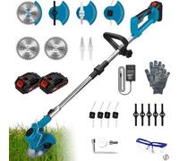 Sécateur électrique à batterie - Sécateur à batterie pour la tonte de la pelouse - Brosse à mauvaises herbes pour le jardin