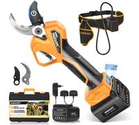 Sécateur électrique, diamètre de coupe 0-40 mm, moteur sans balais 1050W, batterie 4Ah