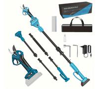 Sécateur électrique - Ébrancheur - Outil de taille - Sécateur de jardin - Télésécateur - Moteur sans balais 18V