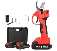 Sécateur électrique, moteur sans balais, batterie rechargeable, 21V, 2000mAh