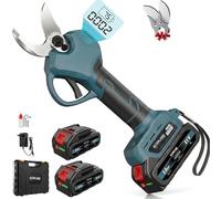 Sécateur Électrique Sans Fil 30mm - Sécateur à Batterie - 2 batteries 21V 4000mAh - Brushless 800W - Coupe Branche Professionnel - BLADEPRO