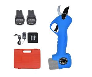 Sécateur Électrique Sans fil, Cisaille électrique sans fil 16.8V, cisaille Lithium-ion, ciseaux efficaces, bonsaï, Branches d'arbres électriques, outils de jardin, SC-8601 électrique pour la taille, l
