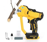 Sécateur Électrique Sans Fil Compatible Dewalt 18V/21V Batterie, Coupe 30mm