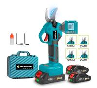 Sécateur électrique sans fil - NEWBENY - NewBeny - 800W - Coupe 30 mm - 4 vitesses