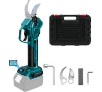 Sécateur électrique sans fil pour batterie Makita, Sécateur de Jardin électrique diamètre de coupe max 65 mm Ciseaux de Jardin sans Fil 4 vitesses avec écran LCD pour branches, arbustes