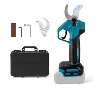 Sécateur électrique sans fil pour Makita 18V (sans batterie) | Coupe-branches sans fil, sans balais, 2 vitesses, diamètre de coupe 30mm, pierre à aiguiser et lames de rechange