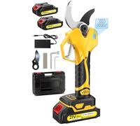 Sécateur Électrique Sans Fil, Secateur Electrique avec 3 Ouvertures de Lame Réglables, 1000w Moteur et L'écran pour Élagage, Sécateur a Batterie Compatible le Batterie Makita pour Branches et Arbustes