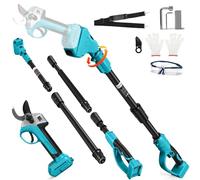 Sécateur électrique sans fil télescopique pour Makita 18 V avec Perche | (sans batterie) Moteur sans balais Ciseaux à Batterie Perche Élagueuse pour élaguer les arbres, les arbres fruitiers