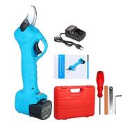Sécateur électrique, Sécateur électrique sans fil portable sécateur de branche d'arbre alimenté par batterie rechargeable tondeuses jardin diamètre coupe 25 mm