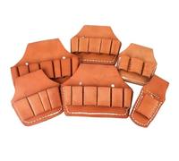 Sécateur Holster Sac à outils en cuir Pochette de taille - Support compact pour outils Fot Tool Belt Pouch