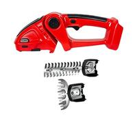 Sécateur manuel à double lame sans fil 21 V 36 V | Double lame pour arbuste et pelouse, changement rapide sans outil, compatible avec les batteries 21 V/36 V