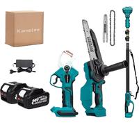 Sécateur, moteur sans balais, batterie rechargeable, 2x5,0 Ah 40 Kit complet, UE