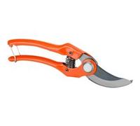 Sécateur multi-usages 18 cm lames croisantes avec poignées en acier pressé embouti P121-18 G