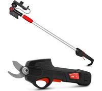 Sécateur Rechargeable ELEM CS7.2VLIT-23, 7.2V Lithium, Perche Télescopique 190cm, Coupe Max 25mm
