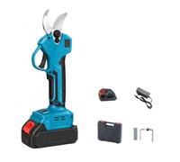 Sécateur sans fil, coupe-branches électrique, élagueur 21V | Outil de taille rechargeable : lame alliée, puissance max. 650W, coupe 25 mm(1 Batteries Kit)