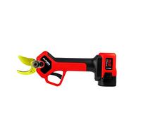 Sécateur sans Fil - Modèle AB25 TITANIUM - Coupe Bypass Progressive pour un travail de précision - Puissance 500W et 2 Batteries 16,8V-2,5 Ah - Lame en Titane forgé - Avec Boîte - Altuna
