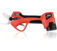 Sécateur sans Fil - Modèle AB32 TITANIUM - Coupe Bypass Progressive pour un travail de précision - Puissance 500W et 2 Batteries 16,8V-2,5 Ah - Lame en Titane forgé - Avec Boîte - Altuna