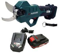 Sécateur / sécateur de jardin PARKSIDE® 20 V PAAS 20-Li avec batterie (2 Ah) et chargeur (2,4 A)