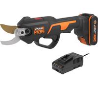 Sécateur sur batterie WORX WG330E, L.25 cm, 20 V