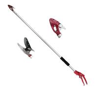Sécateur sur Perche 1,2 m, Bai You Mei Girafe Coupe Branche 8mm avec Maintien Pour Taille Arbres Fruitiers, Élagage et Cueillette Manche Aluminium Sécateur à manche Long Pour Plantes Aquatiques