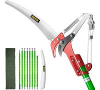 Sécateur télescopique en aluminium pour branches hautes, destiné aux arbres et arbustes du jardin