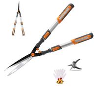 Sécateur télescopique, longueur 75-88 cm, lame SK-5, inclut des gants