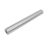 SECCARO Lot de 20 vis sans tête avec anneau M6 x 50 mm, acier inoxydable V2A VA A2, DIN 916 / ISO 4029