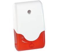 ABUS Sirène d'alarme SG1681 – 100 dB avec gyrophare rouge – 12 V/DC intérieure, extérieure