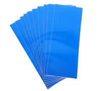 SECFOU 10 Pièces Rustine de Réparation Piscine PVC Autocollante, | Vinyle Imperméable, Découpe à Taille, pour Bâches, Réservoirs Pvc, Bassins Gonflables