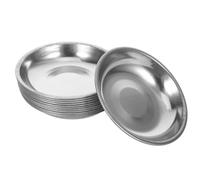 SECFOU 12pièces Lot de Bols à Sauce Inox Ronds Résistants aux Températures pour Condiments Apéritifs Tapas