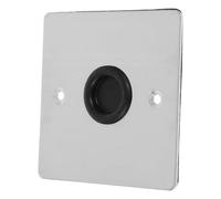 SECFOU 1ensemble Cache-prises Électriques Métal Plaque Murale Aveugle Design Moderne Facile à Installer pour Prises Murales et Plafonds et Polyvalent pour Décors Variés