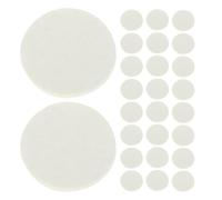 SECFOU 300 Pièces Recharge de Coussinet Rond 30mm en Coton | Recharges pour Huiles Essentielles, Usage Quotidien et Voyage, Compatible Bijoux, Blanc, Lot Pratique