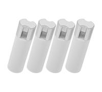 SECFOU 4 Pièces Poids pour Cordons De Rideaux 8X2.3X2.3Cm Poignées De Stores en Plastique Ensemble pour Traitements De Fenêtres Usage Quotidien