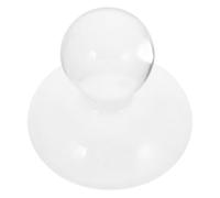 SECFOU Broyeur à Pigments en Cristal Robuste 1 PC Pilon à Aquarelle à Tête Arrondie Résistant à Haute Température pour Laboratoire et Loisirs Créatifs