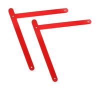 SECFOU Charnières de Remplacement pour Échelle en Acier Galvanisé, 2pcs, Support Pliable Portable Positionnement Sécurisé pour Escabeau et Échelle