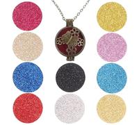 SECFOU Collier Pendentif Vintage en Métal pour Femme, Style Simple