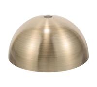 SECFOU Couvercle de luminaire de plafond en fer, rosace de suspension semi-circulaire, disque de plafond rond, accessoire pour lustre, décoration intérieure, installation facile