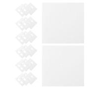 SECFOU Lot de 20 Plaques D'isolation en Silicone pour Prises Électriques et Interrupteurs, Joint Isolant Design Coupe-vent, pour Bureaux et Usage Extérieur