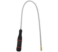 SECFOU Outil de Ramassage Magnétique Flexible Tige Pliable en Métal Argenté, Puissant Aimant pour Récupérer Vis, Boulons et Objets Métalliques les Zones Difficiles