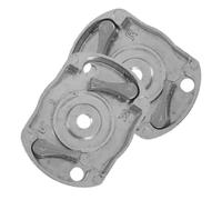 SECFOU Pignon de Cliquet de Démarreur 40-5 405 3wf-3a en Aluminium Argenté | Lot de 2 Pièces, Griffe Résistante et Compacte, pour Réparation Rapide des Débroussailleuses