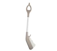 SECFOU Pince à Ordures Pratique en Alliage D'aluminium et Plastique Abs, Largeur 9 Cm, Rotation 90°, Outil de Préhension pour Ramasser les Déchets la Maison