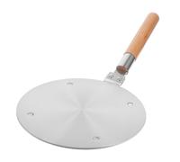 SECFOU Plaque Diffuseur de Chaleur Inoxydable pour Plaque à Induction avec Poignée Bois et Compatible avec Tous les Ustensiles de Cuisine
