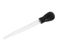 SECFOU Poire pour Arroser la Viande Noire, Réutilisable et Facile à Assembler, Injecteur de Marinade pour Cuisson Four et Barbecue