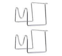SECFOU Porte-Bouteille pour bonbonne 5L Acier Inoxydable 2Pcs Antidérapant Portable Support pour Hôtel et Camping