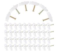 SECFOU Punaises pour Maçonnerie en Métal Argenté, 100pcs, Maintien Stable et Design Robuste pour Rideaux de Porte et Papiers Peints, pour Projets DIY
