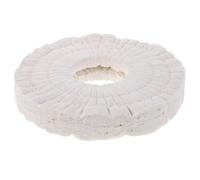 SECFOU Roue de Polissage et Fonctionnement Automatique en Tissu Blanc Haute Précision pour Machine à Plaquer les Chants Production de Meubles à Grosse Échelle